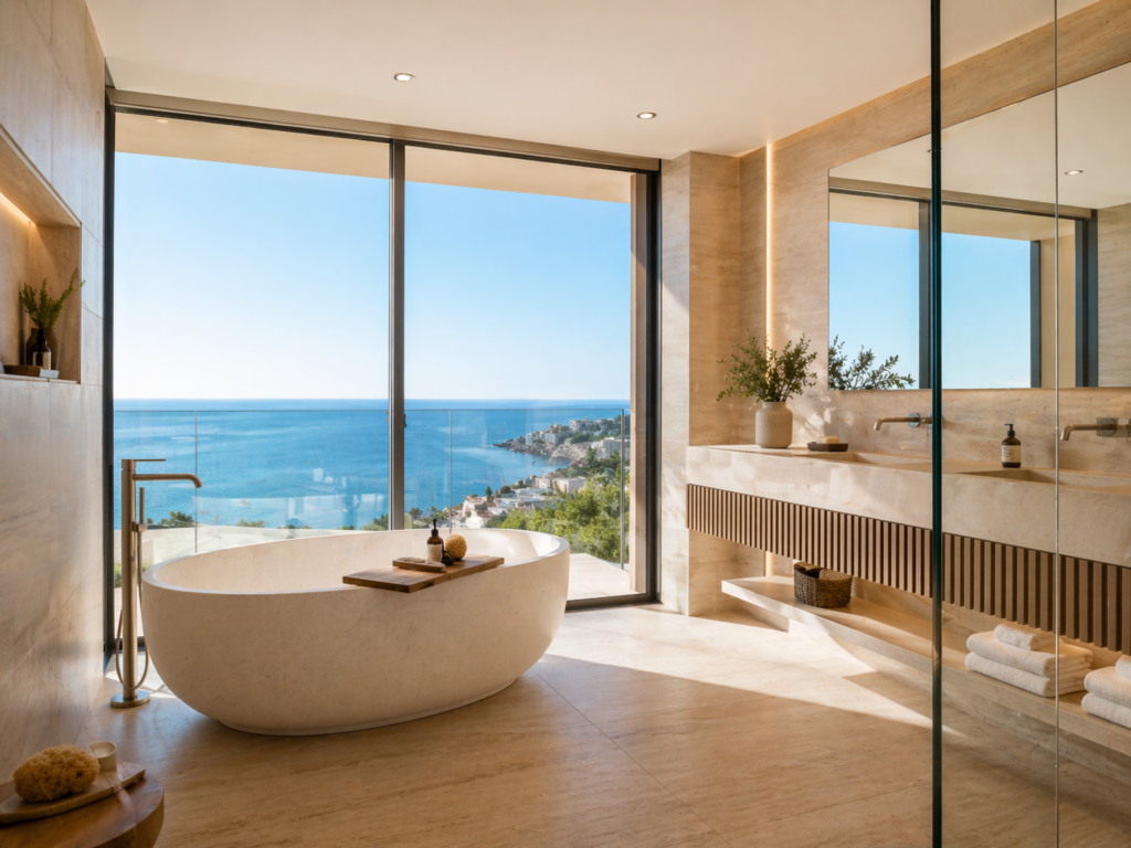 Apartamento moderno con terraza