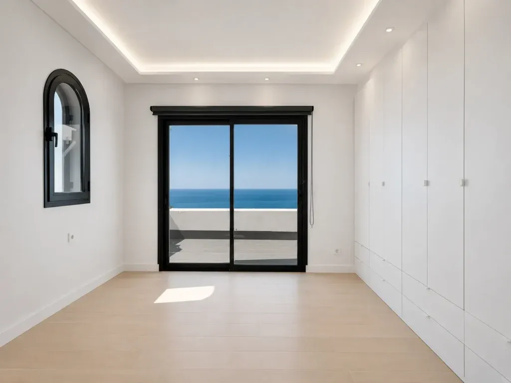 Ático reformado a estrenar con vistas panorámicas al mar en Mijas Costa