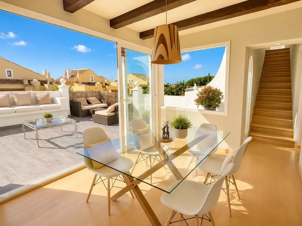 EXCLUSIVA OPORTUNIDAD EN NAGÜELES | Dúplex con gran solárium, vistas al mar, garaje y trastero junto a la Milla de Oro de Marbella