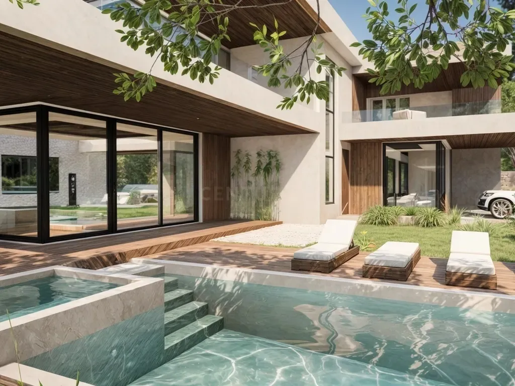 Freistehendes Villenprojekt mit atemberaubendem Meerblick in Estepona