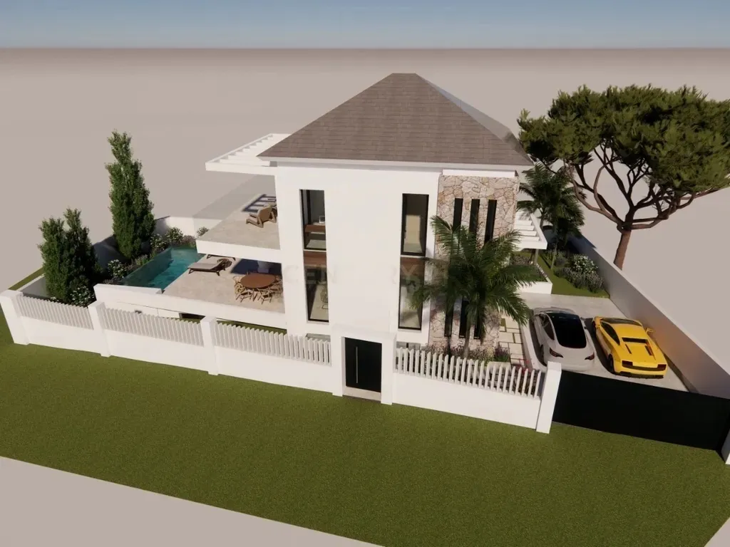 Villa de obra nueva a 400m de la playa en Marbella, personalizable en fase de construcción