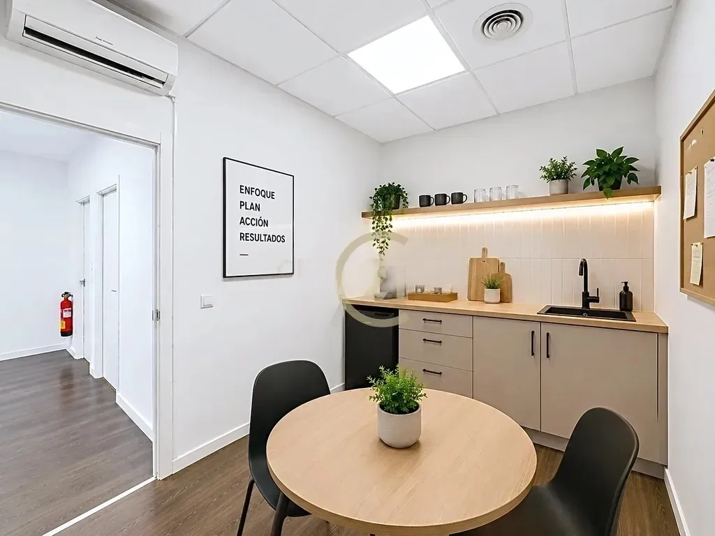 Oficina Premium en el Distrito Financiero de Málaga | Doble acceso y distribución flexible