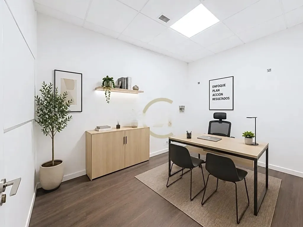 Oficina Premium en el Distrito Financiero de Málaga | Doble acceso y distribución flexible