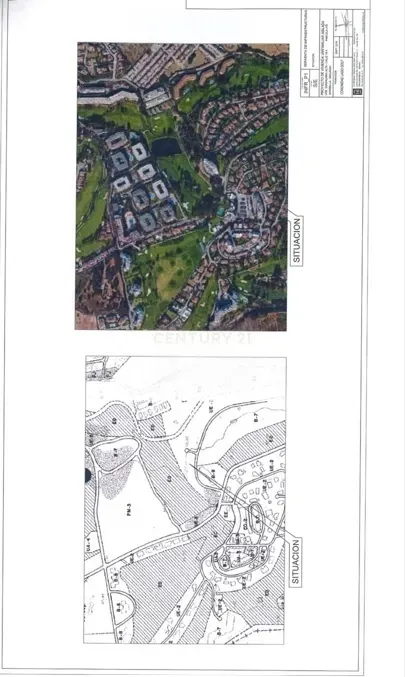 Parcela urbana de 1.050 m² en primera línea de golf y lago en Guadalmina – con planos y licencia para una villa de 575,95 m²